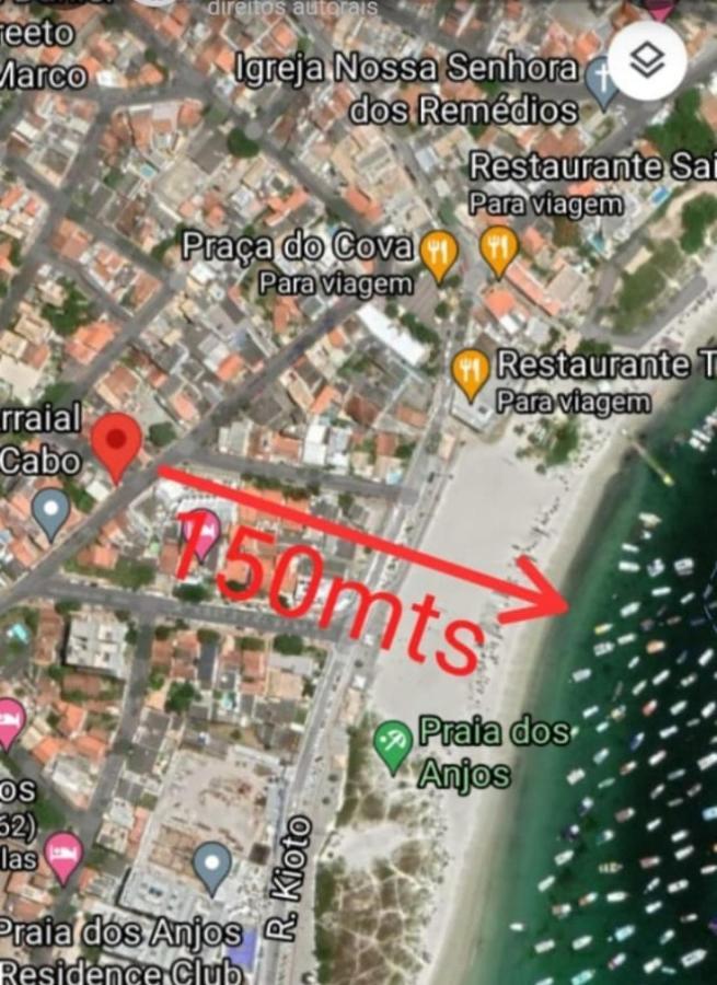 Tardeli Suite Dos Anjos Com Sacada Arraial do Cabo Eksteriør bilde
